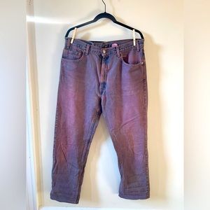 Levi’s Pink Dyed Denim Men’s Pants. Waist 36.